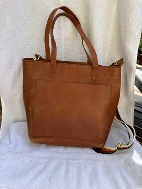 Madewell Zip Top Medium Transport Tote